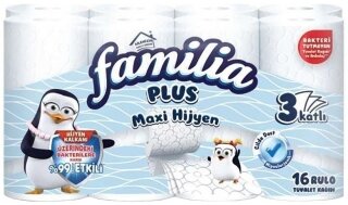 Familia Plus Maxi Hijyen Tuvalet Kağıdı 16 Rulo Tuvalet Kağıdı kullananlar yorumlar
